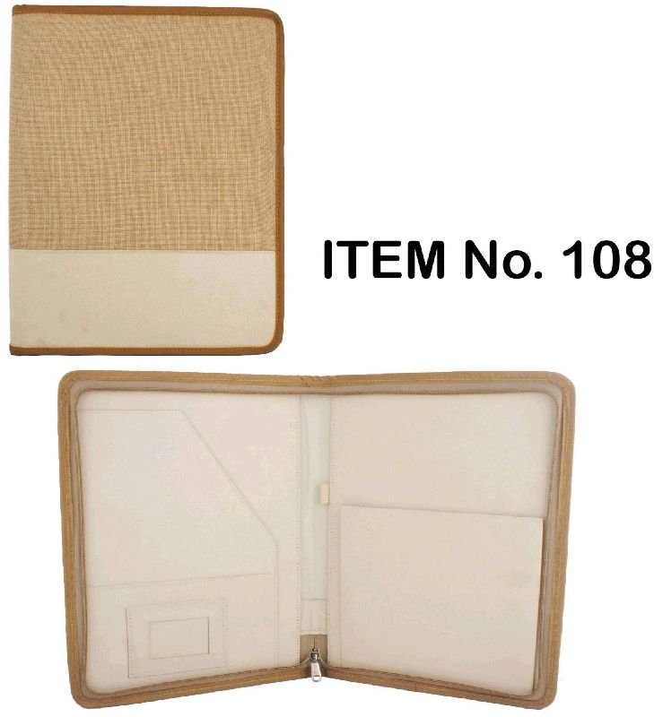 108 Jute File Folder