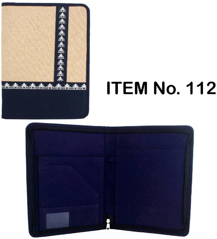 112 Jute File Folder