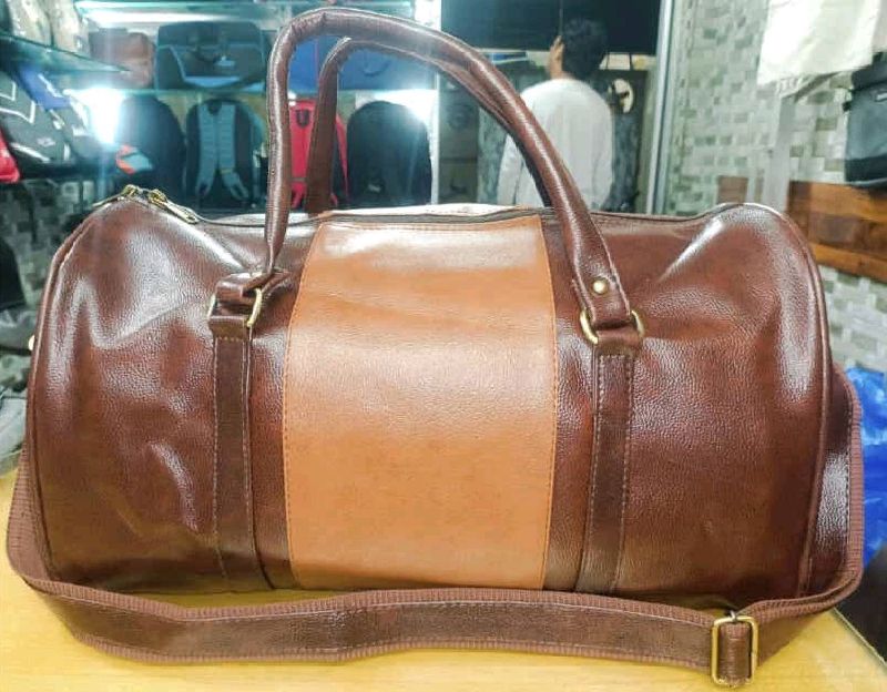 516 Rexine Leather Duffle Bag