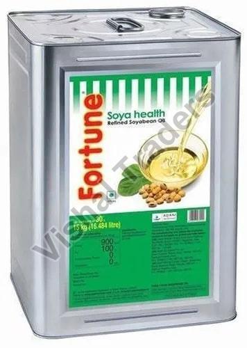 15 Ltr. Fortune Refined Soyabean Oil Tin