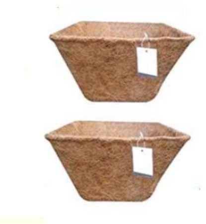 14 Inch Eco Friendly Coir Liner F or 14” Inch Big Square Hanging Baskets
