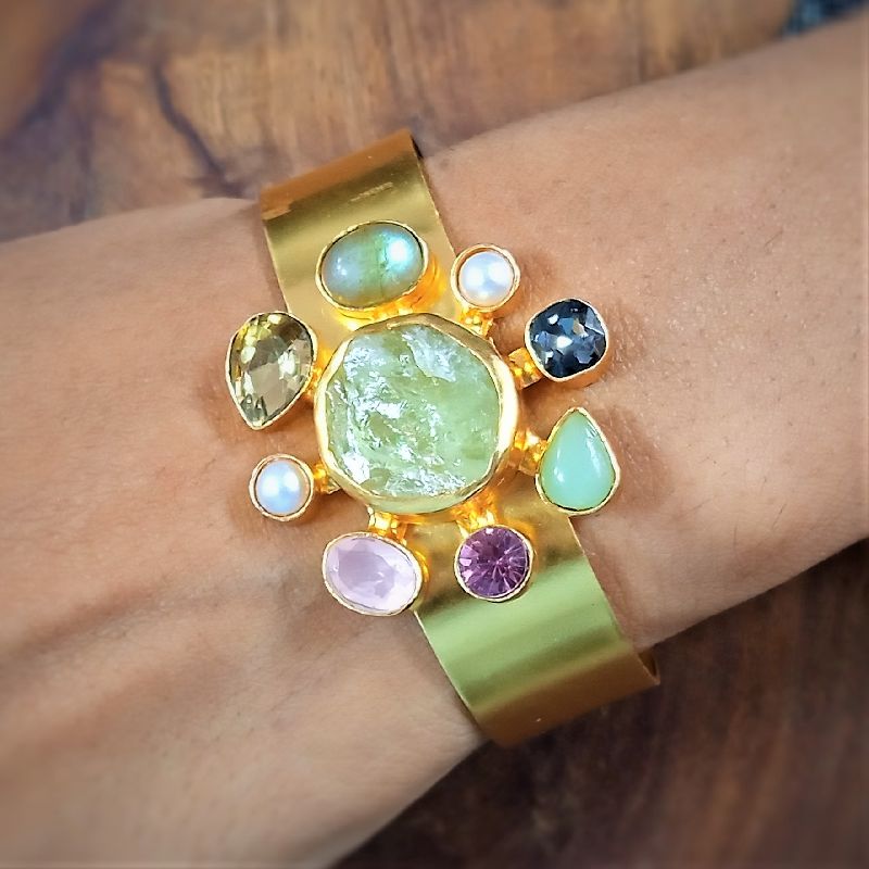 V011000949 Druzy Stone Bracele