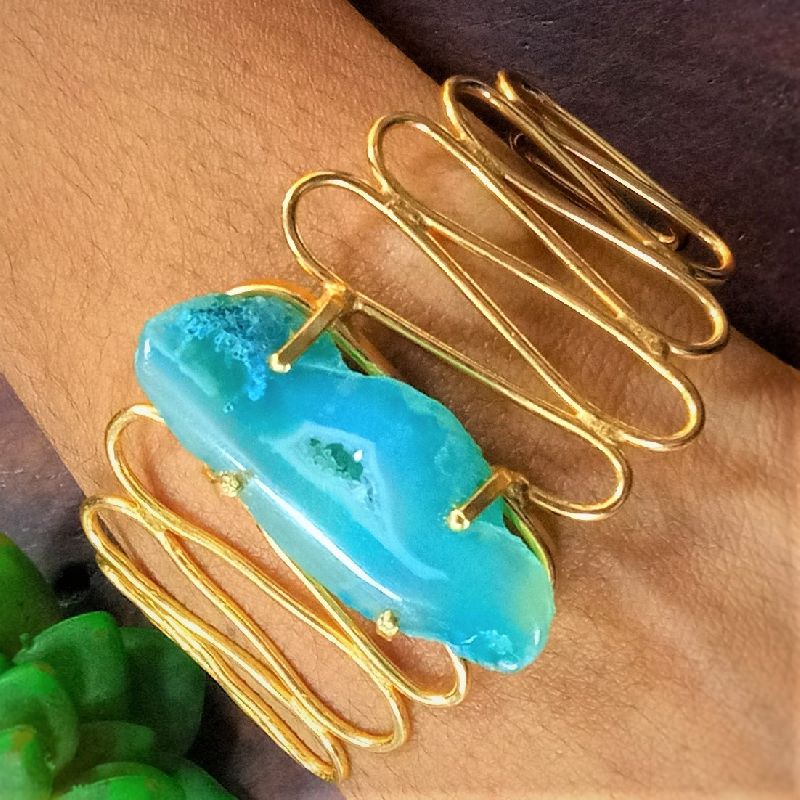 V011001074 Druzy Stone Bracele