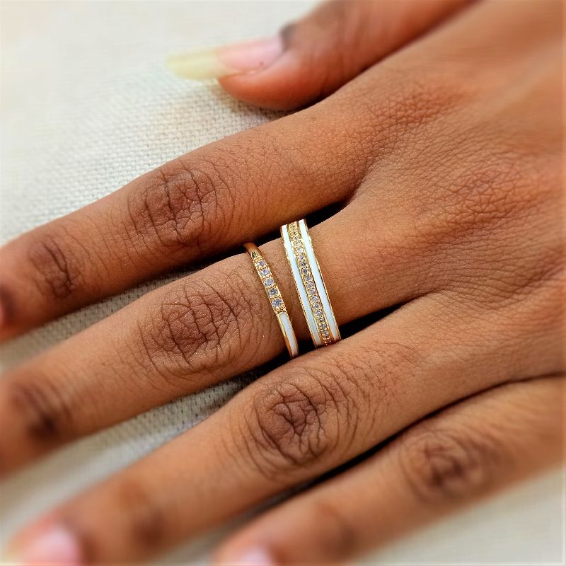 W001000030 Designer Cubic Zirconia Ring