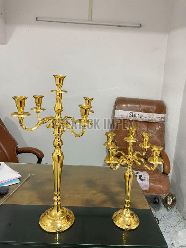 Metal Candle Holder Set