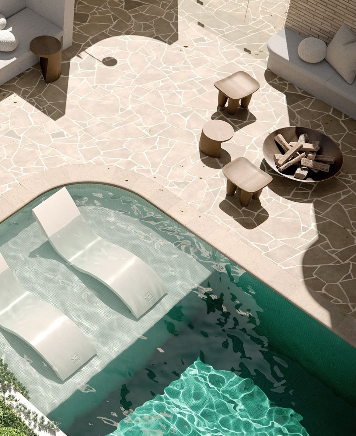 Sandstone Crazy Paving