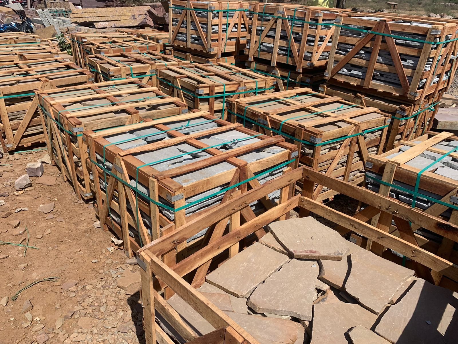 Sandstone Crazy Paving