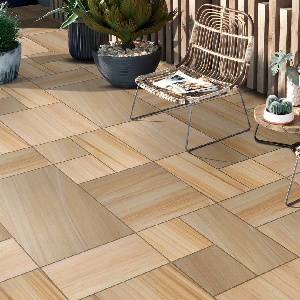 Sandstone Patio Slabs