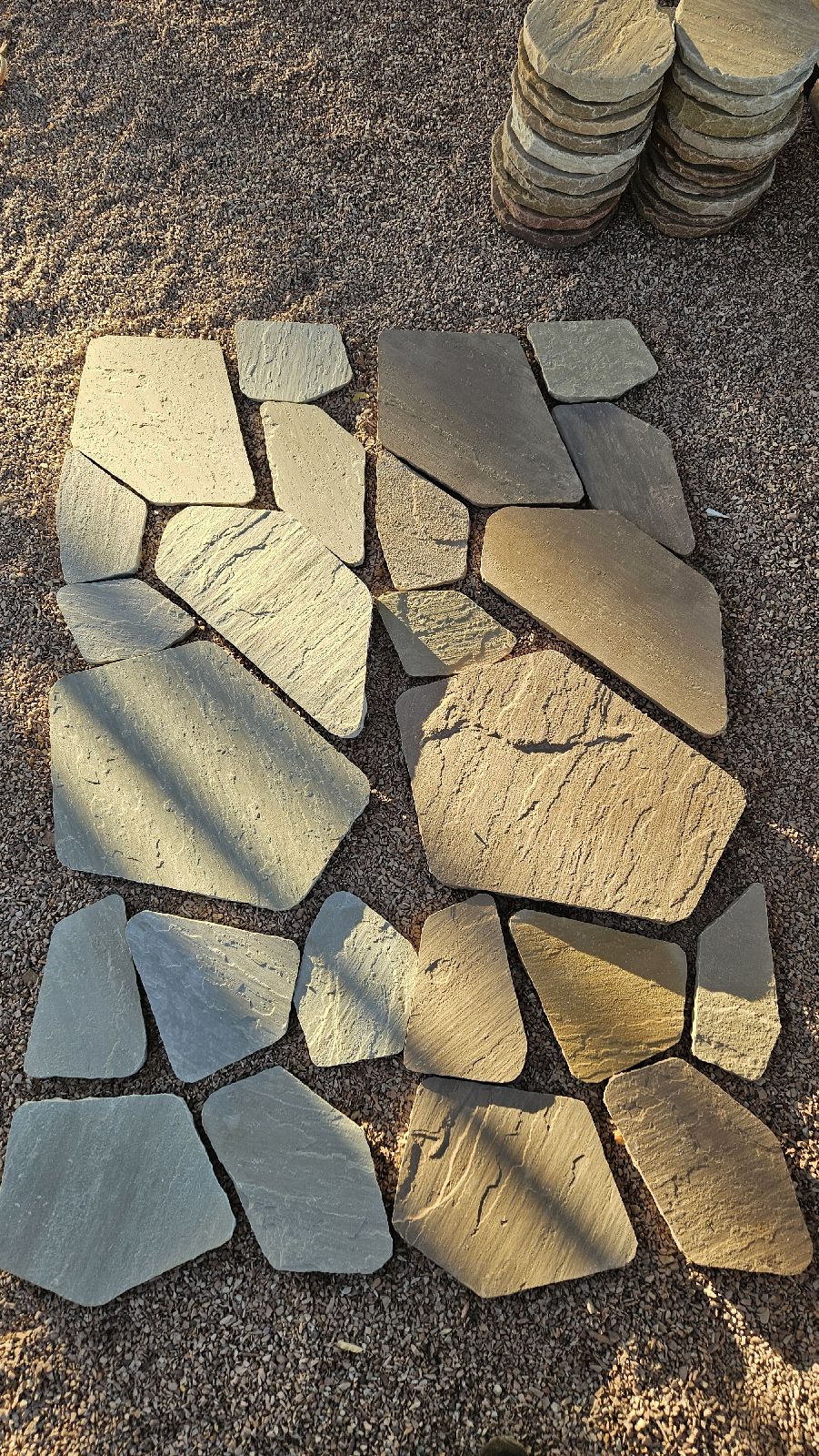 Sandstone Stepping Stones