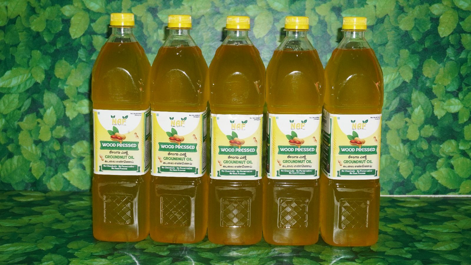 Wood Pressed Groundnut Oil
