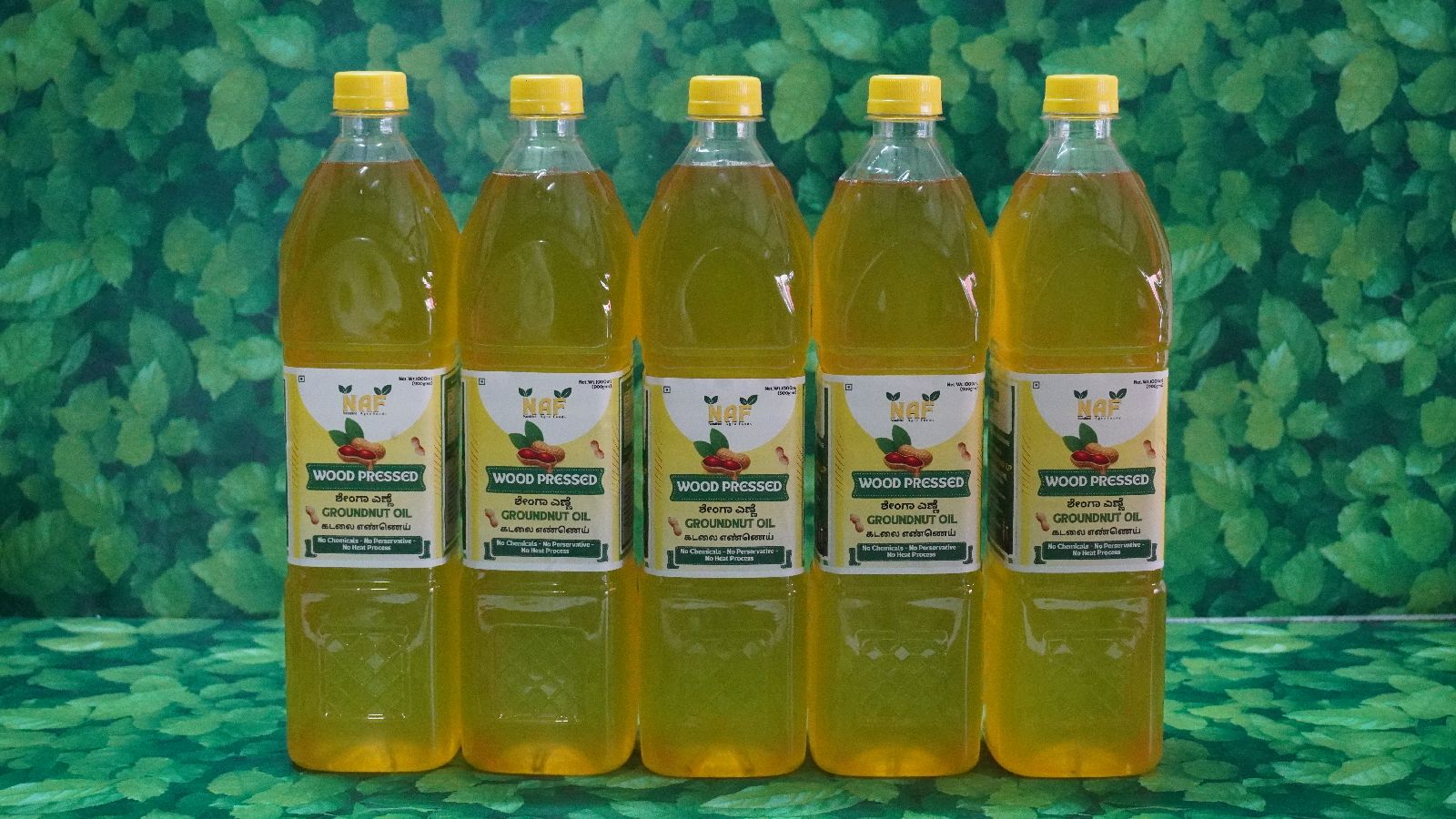 Wood Pressed Groundnut Oil