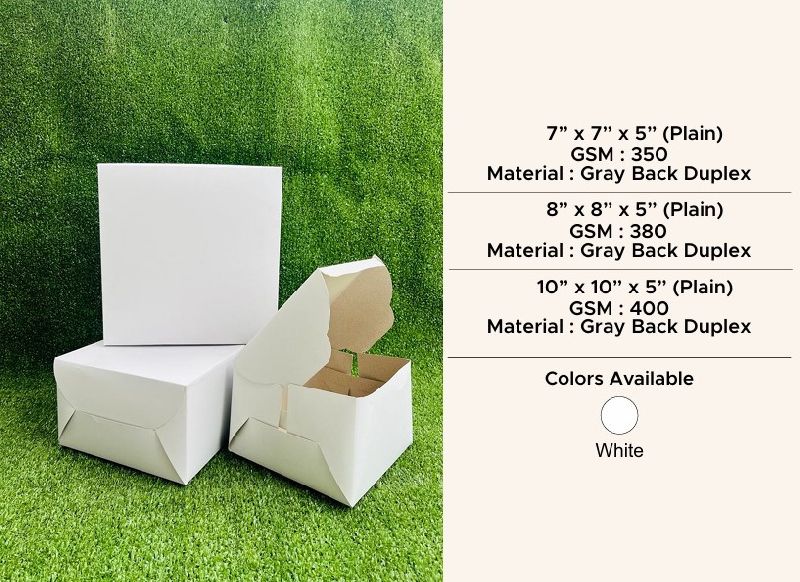 Cake Boxes All Sizes