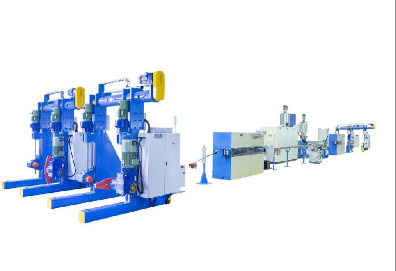 Royle Sheathing Line with Dual Pay Offs and Take Ups