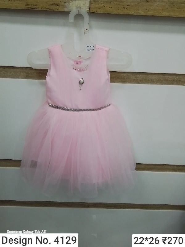 Des. No. 4129 Girls Party Wear Frock