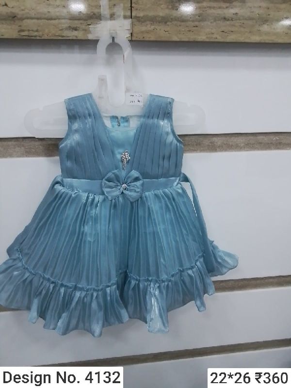Des. No. 4132 Girls Party Wear Frock