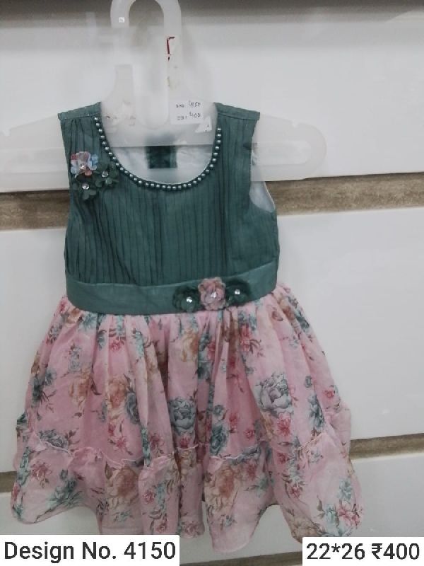 Des. No. 4150 Girls Stylish Frock
