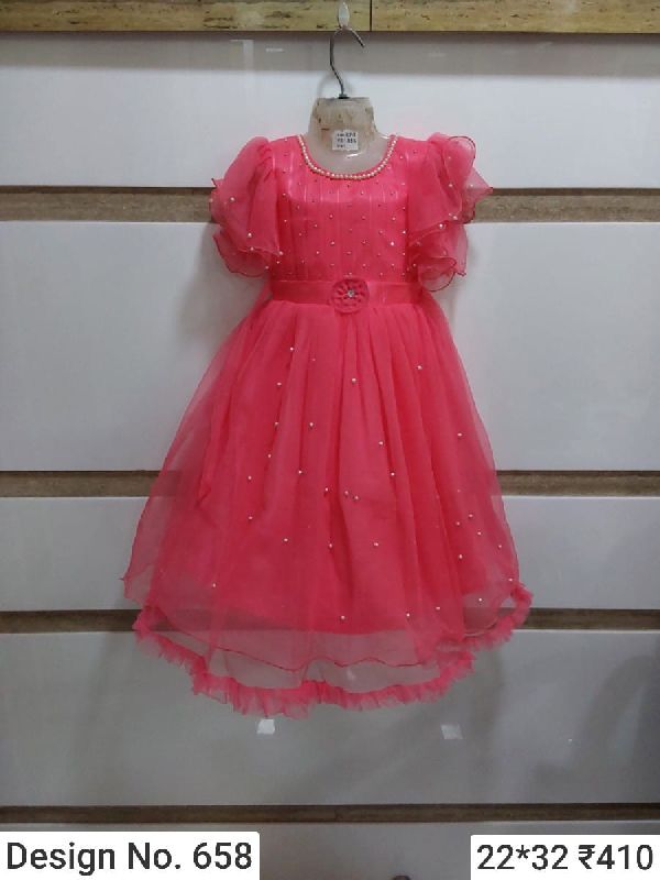 Des. No. 658 Girls Designer Frock