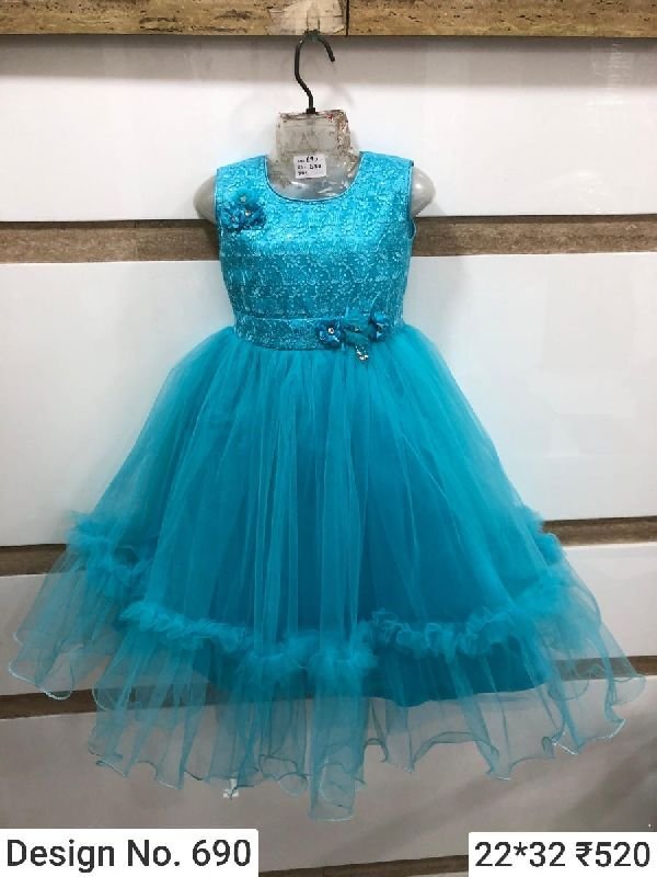 Des. No. 690 Girls Fancy Frock