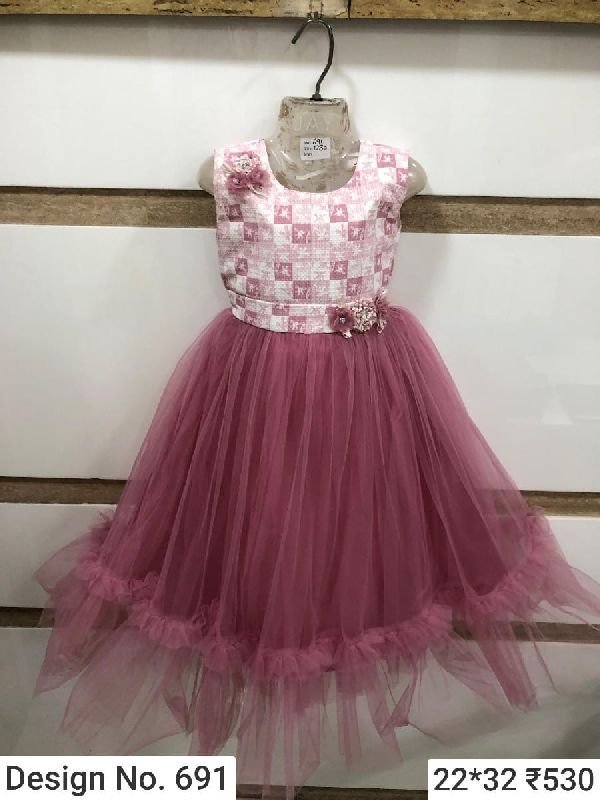 Des. No. 691 Girls Fancy Frock
