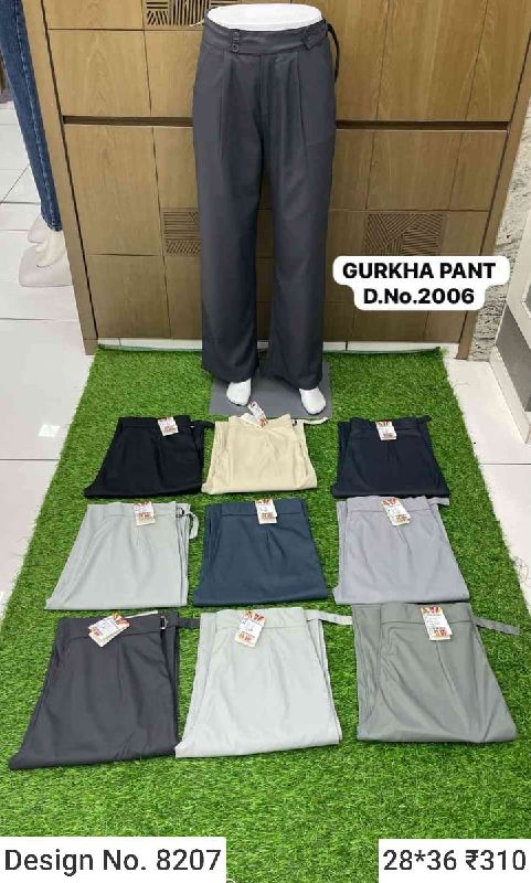 Des. No. 8207 Ladies Casual Pant