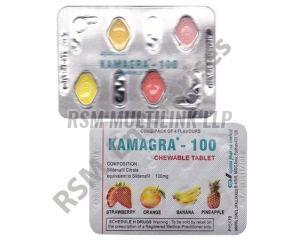 Kamagra-100 Chewable Tablets 02