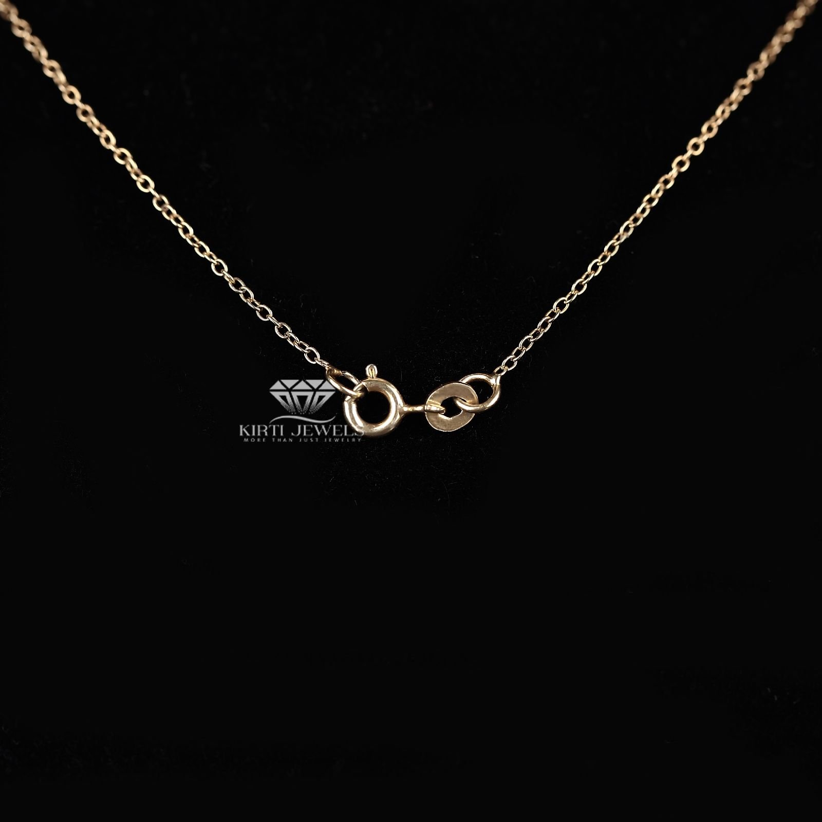 14K Gold Radiant Cut Diamond Pendant Necklace