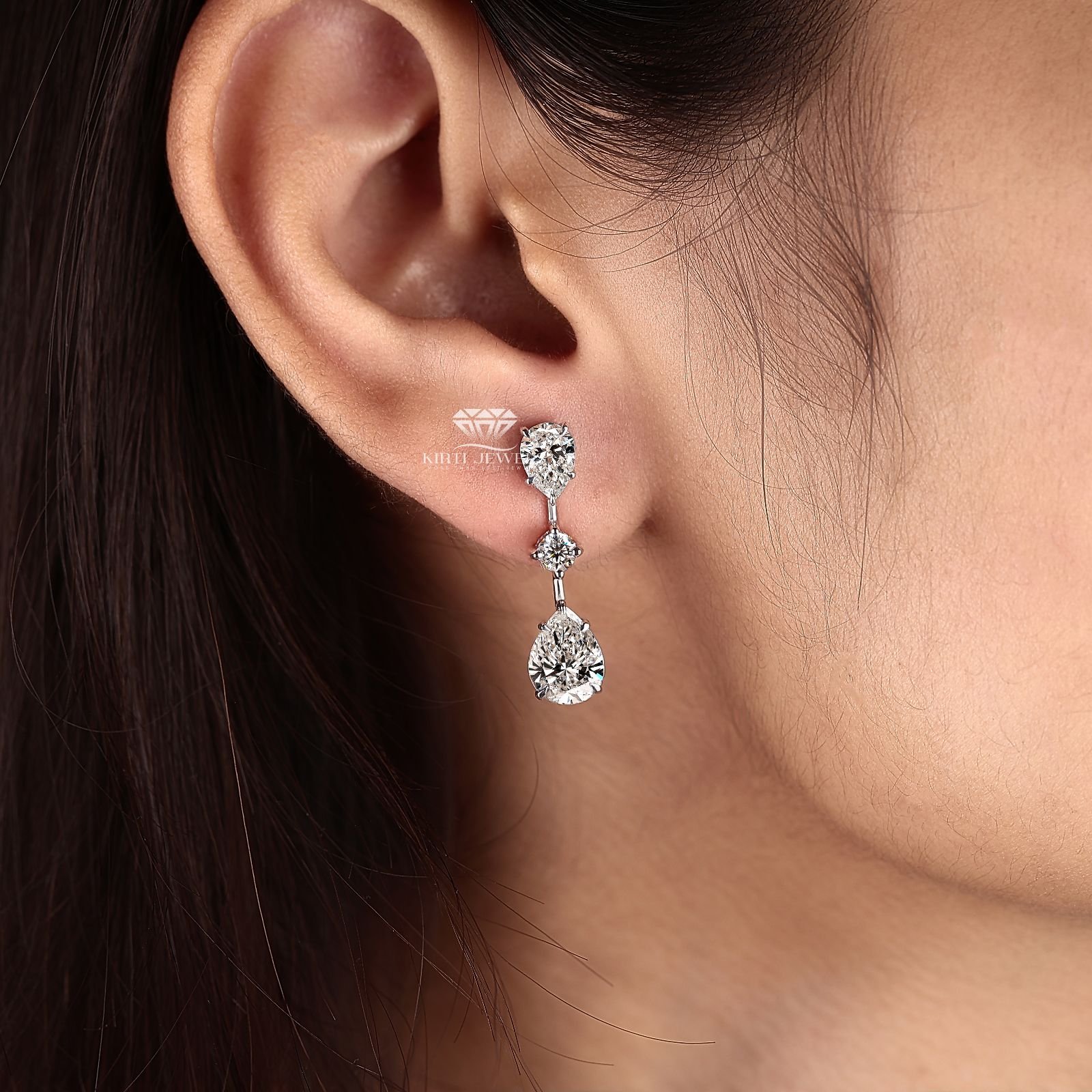 14K Gold RMDE24 Diamond Earrings