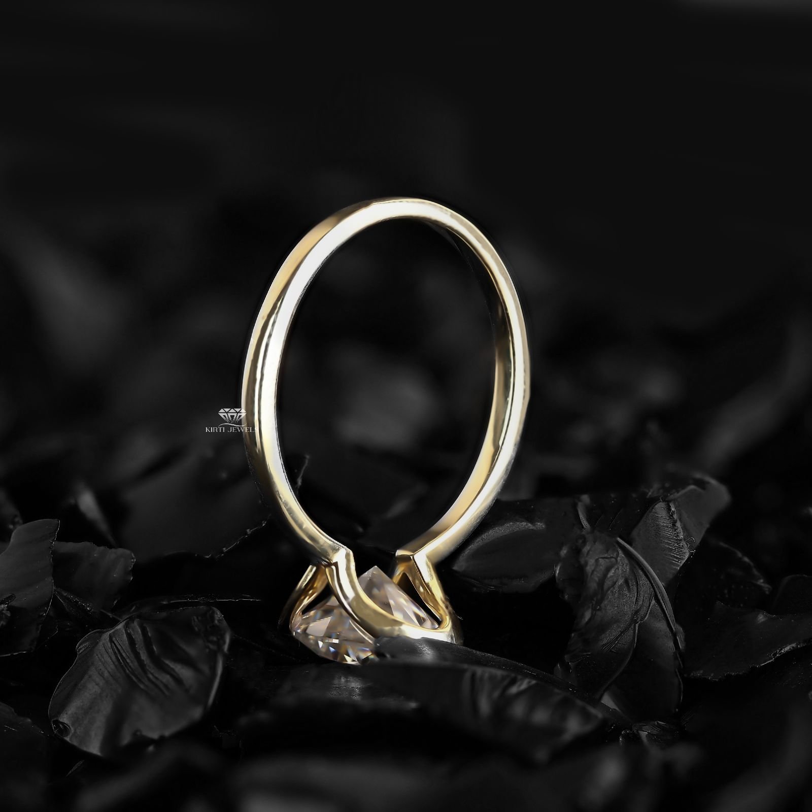 14K Gold MDR72 Diamond Engagement Ring
