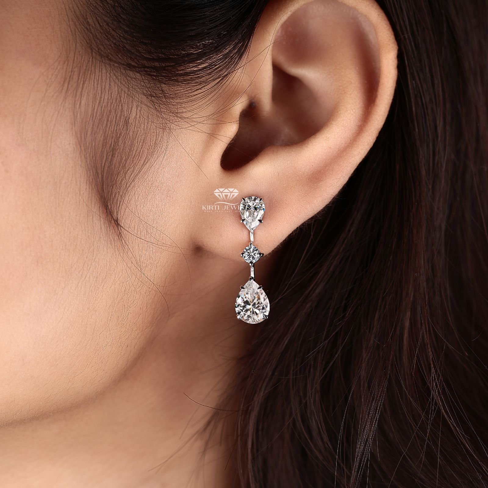 18K Gold RMDE24 Diamond Earrings