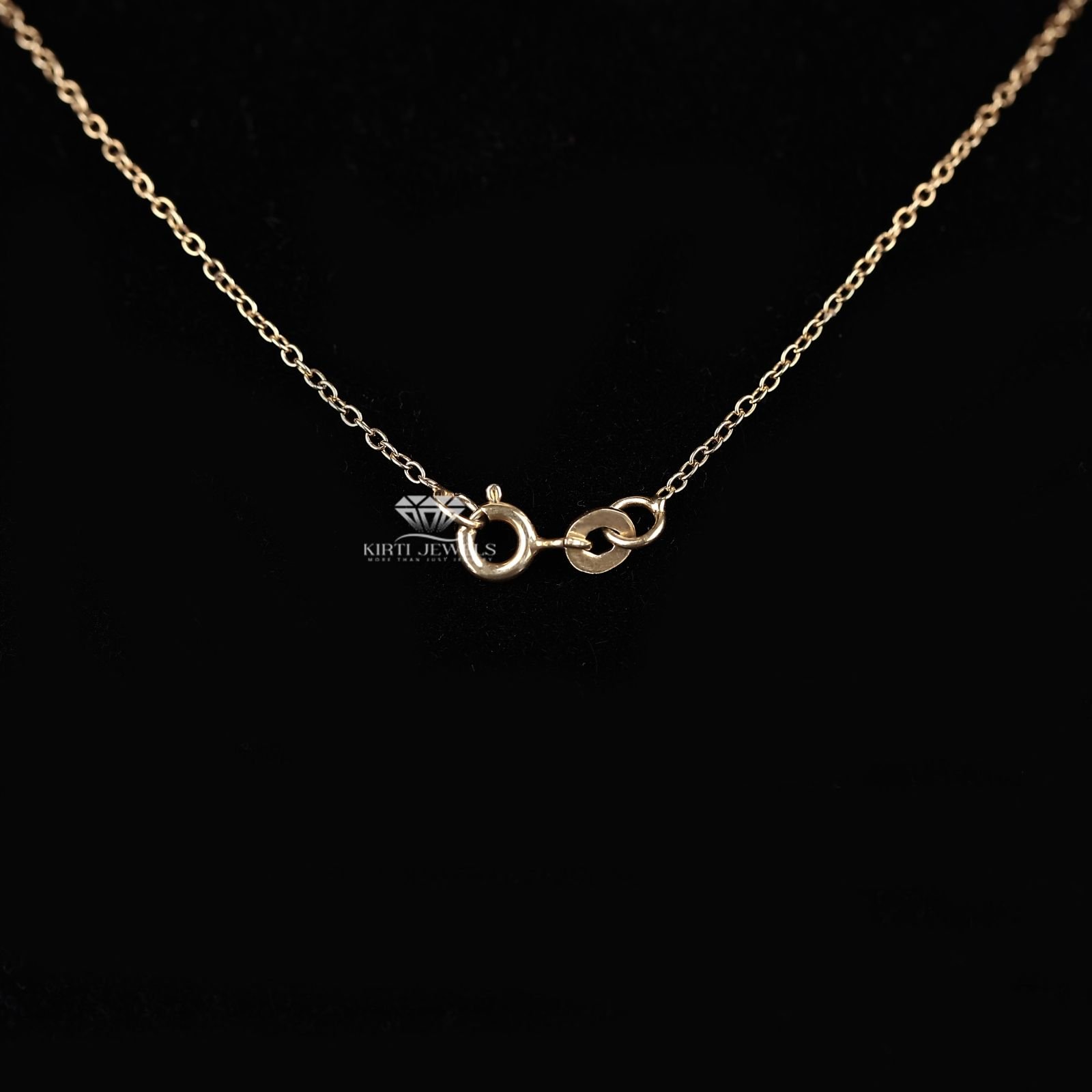 14K Princess Cut Diamond Pendant Necklace