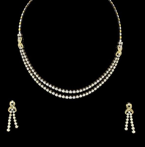 Diamond Necklace Set (DS-2149)