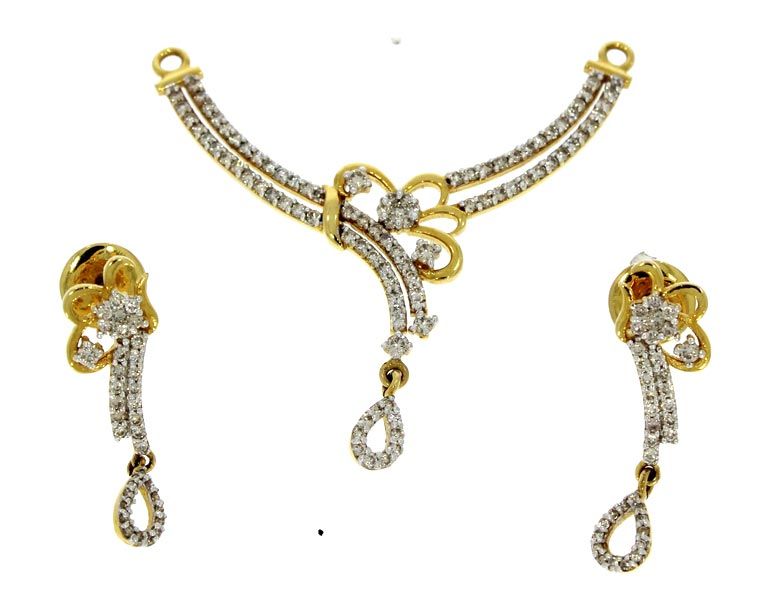 Diamond Pendant Set (DP-2330)