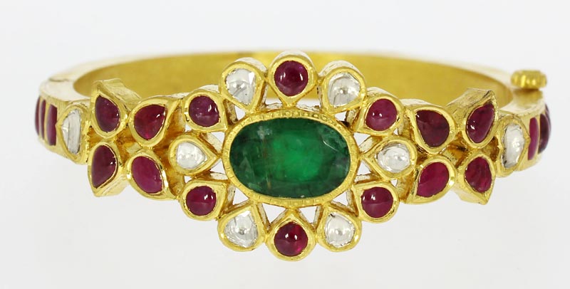 Kundan Polki Bracelets (KB-2131)