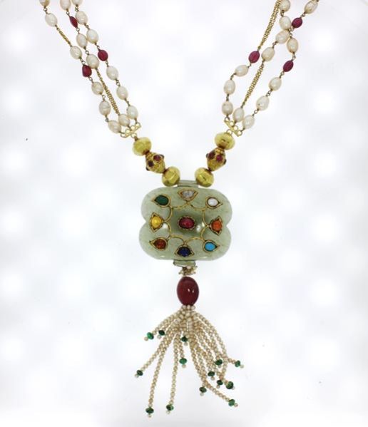 Kundan Polki Necklace (KS-2368)