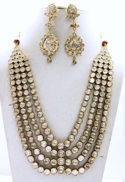 Kundan Polki Necklace (KSE-2082)