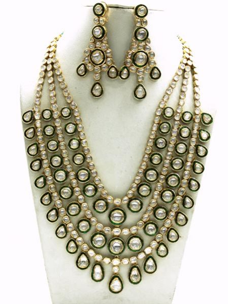 Kundan Polki Necklace (KSE-2086)