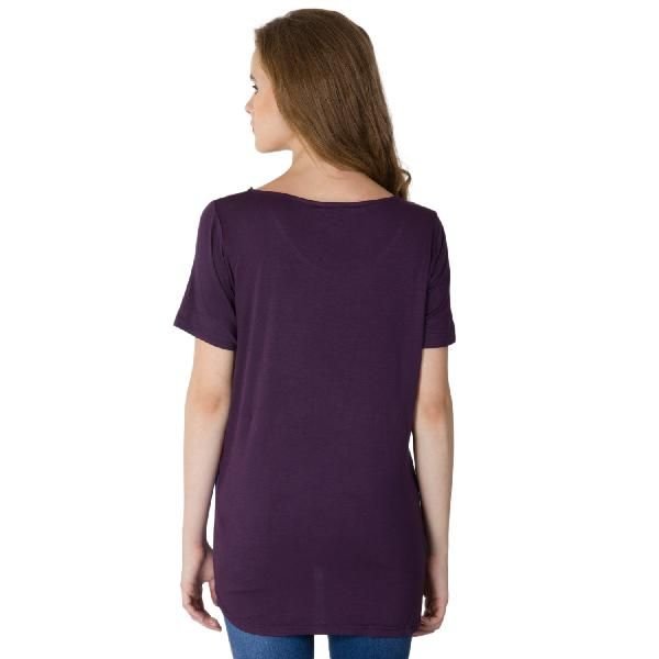 Digital Printed Blue Cotton Tops (64-0788NM-5)