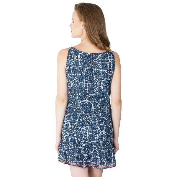 Printed Short One Piece Dresses (ED12459VZ-5)