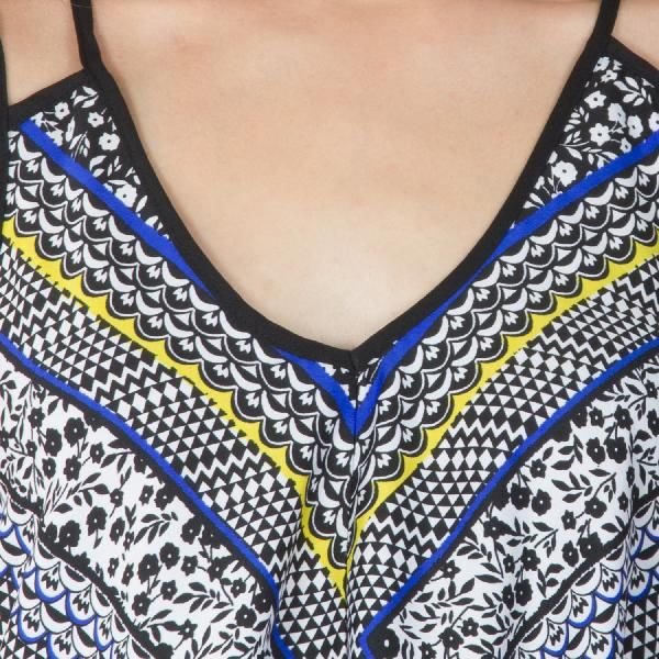 Printed Strappy Tops (AM1605012-6)