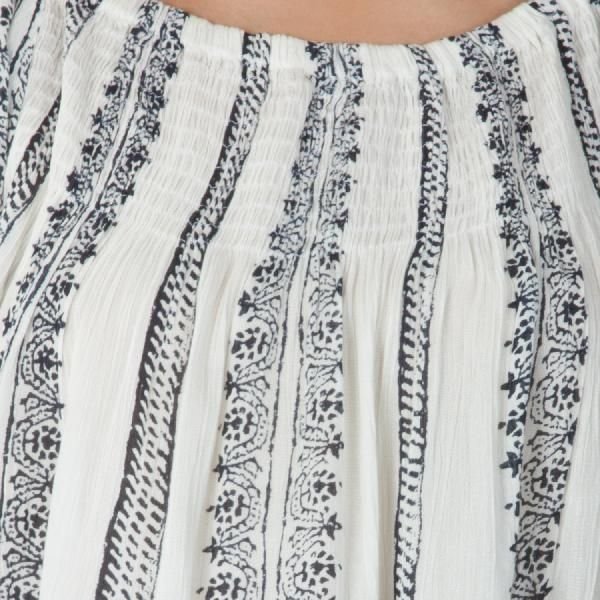 White 3/4th Sleeves Tops (ET52243VL-6)