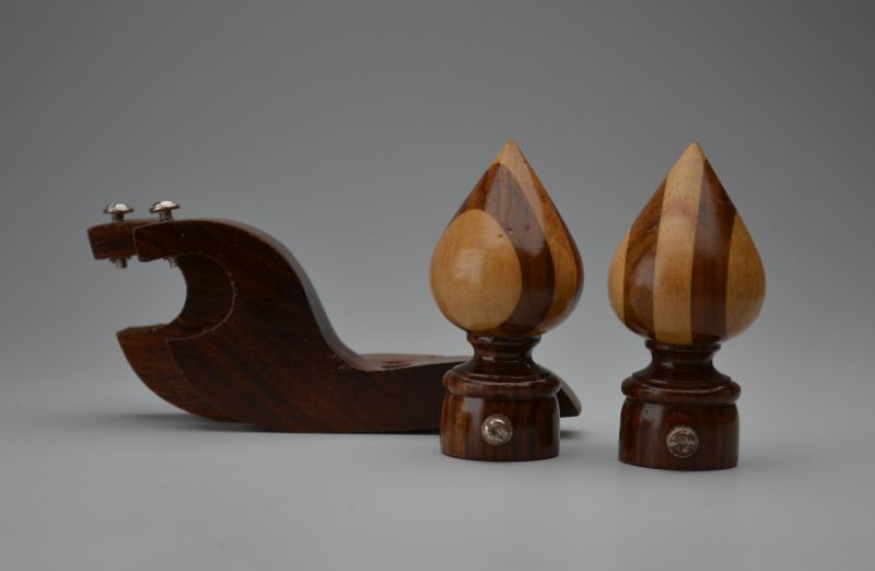 AC-CT-20 Wooden Curtain Bracket