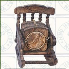 HHC161 Wooden Coaster Set