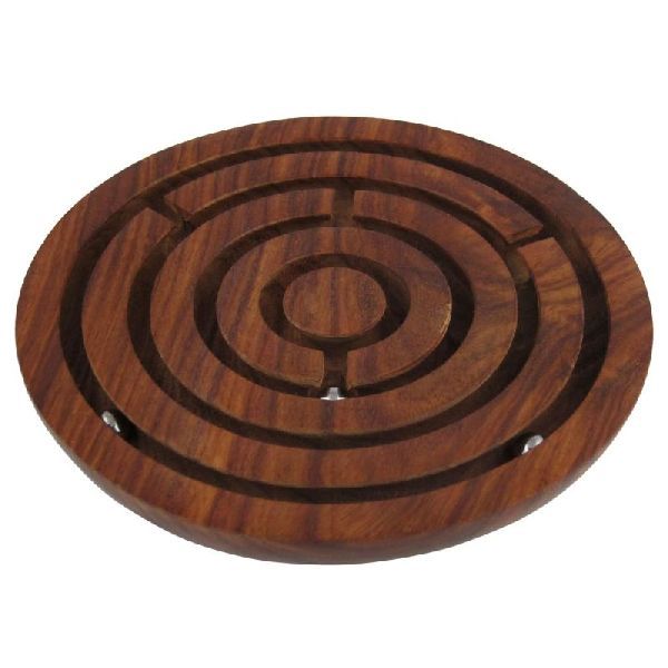 HHC195 Wooden Labyrinth Game