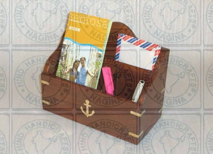 HHC237 Wooden Office Desk Organizer