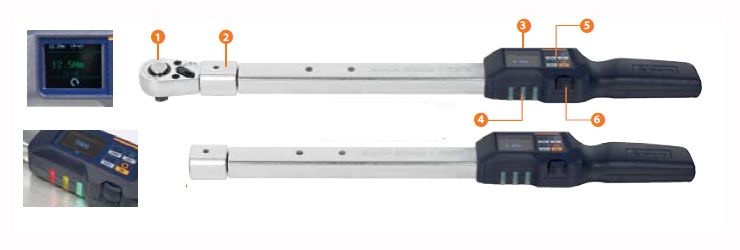 Electronics Angle Controlled Torque Wrench