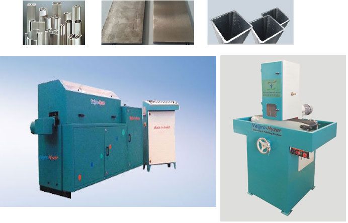 Flat Bar Square Rectangle Tube Polishing Machine