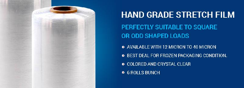 Hand Grade Stretch Film Rolls