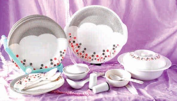 Melamine Dinner Set 37 Pcs