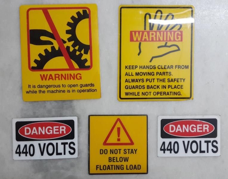 Warning Signages