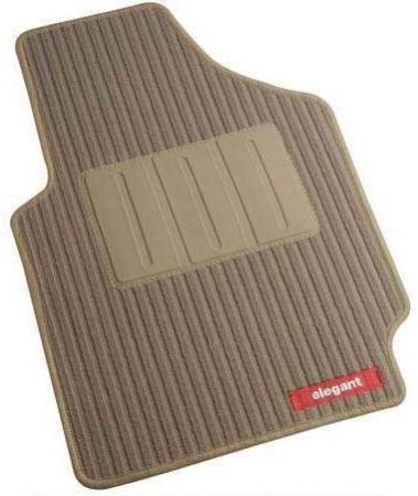 Cord Beige Car Mat